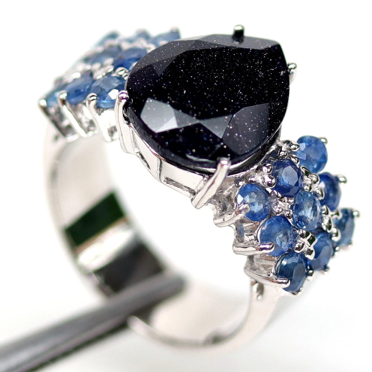 Midnight blue deals ring