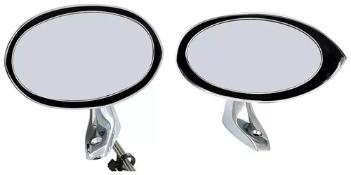 1970-1973 Duster Dart Valiant and Scamp Outer Door Sport Mirror Set