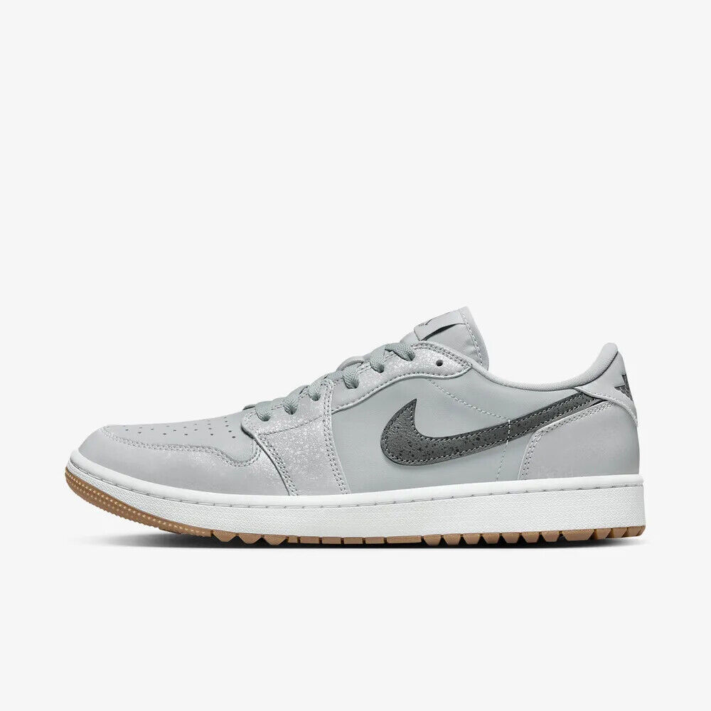 New Nike Air Jordan 1 Low Golf Shoes - Wolf Grey (DD9315-006 New Nike Air Jordan 1 Low Golf Shoes - Wolf Grey (DD9315-006