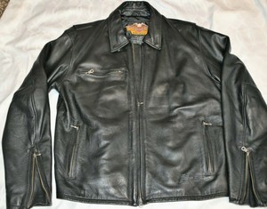 jaqueta de couro harley davidson masculina