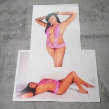 Swimwear Model Poster 12x18 – Lot of 2 (Reproduction Photo Prints)
