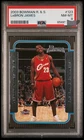 2003 Bowman Rookies & Stars LeBron James Rookie Card # 123 PSA 8