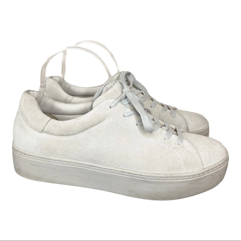 Jessie Suede Lace Up Sneakers in Sand Size | eBay