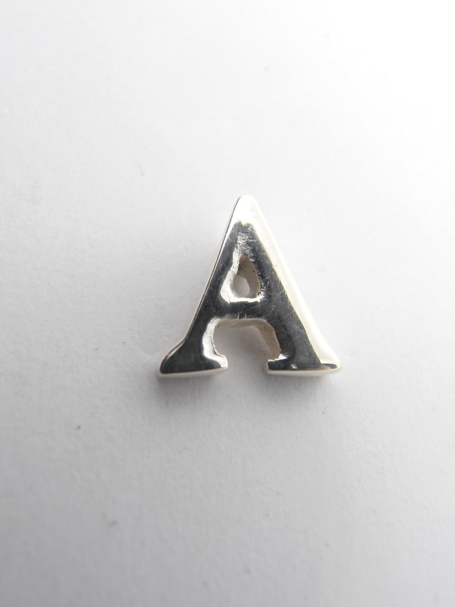 Argento Lettera Bavero Pin Distintivo/Spilla Personalizzato