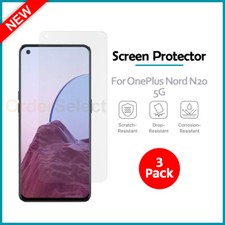 3-Pack LCD Ultra Clear HD Screen Protector for Android Phone OnePlus Nord N20 5G