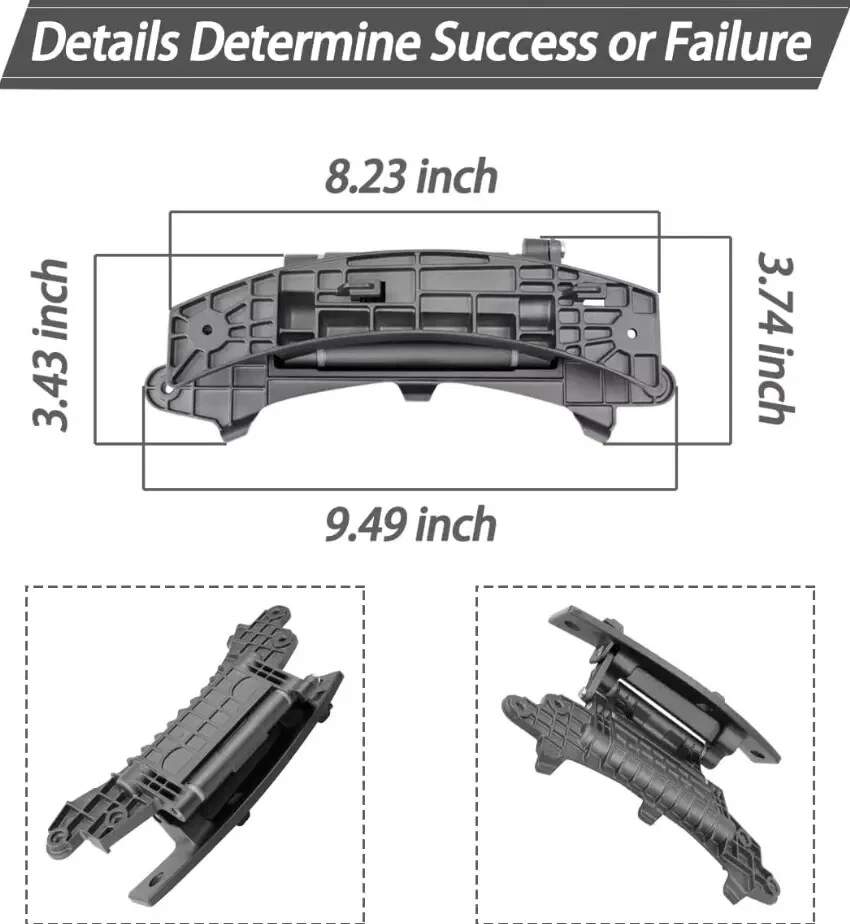 Bisagra de puerta de lavadora de carga frontal para Maytag MHWE300VW12 MHWE450WW00 MHWE500VW11 Foto 4 de 4