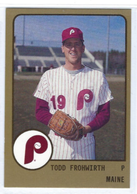 1988 Maine Phillies (Class AAA-Philadelphia Phillies) Todd Frohwirth