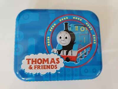 Thomas The Train Tank Engine Chess Paper Board Game Metal Tin Box  Collectible