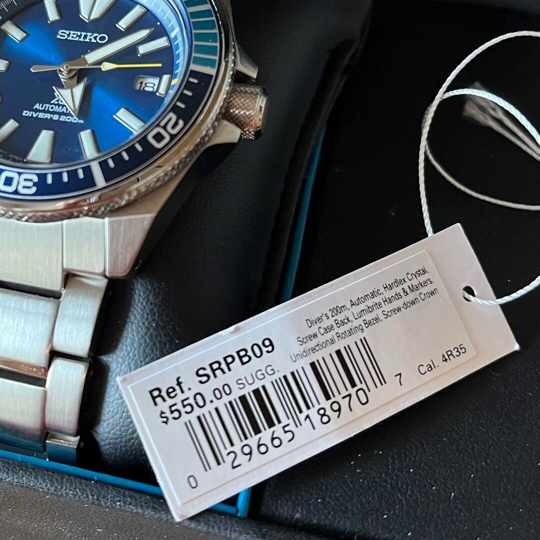 Seiko Prospex Blue Lagoon Men's Watch - SRPB09 for sale Seiko Prospex Blue Lagoon Men's Watch - SRPB09 for sale