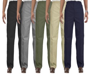 Men`s Elasticated Waist Work Casual 