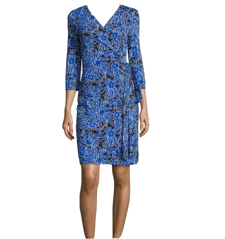 Diane von furstenberg new top julian two wrap dress