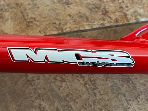 NOS 2002 ROSSO MCS BICICLETTE CR-MO 1-1/8" FORCELLA SENZA FILETTATURA scuola media BMX 20" 3/8" - Foto 5 di 11