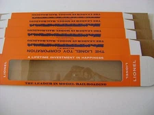 Lionel 2500 Licensed Reproduction Passenger Car Window  Boxes (four boxes)