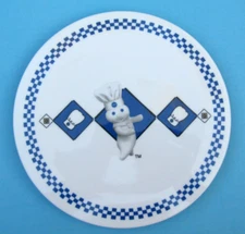 FS NEW PILLSBURY DOUGHBOY CHEF 8" MELAMINE TRIVET - Reston Lloyd 2000