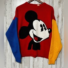 Vintage Disney Mickey Mouse Knit Sweater