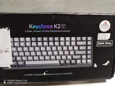 Keychron K2 Mechanical Keyboard Wireless, Bluetooth, RGB, Red Switch