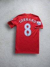 15/16 Liverpool GERRARD Soccer Jersey Football Shirt England [M] *AUTHENTIC*