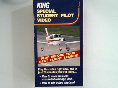 KING SPECIAL STUDENT PILOT VIDEO VHS Aviation Training Instructional King School