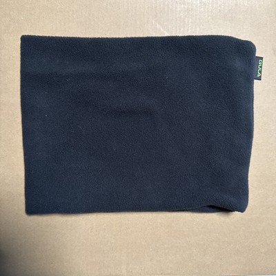 Bula double-layer black polar fleece neck tube/gaiter