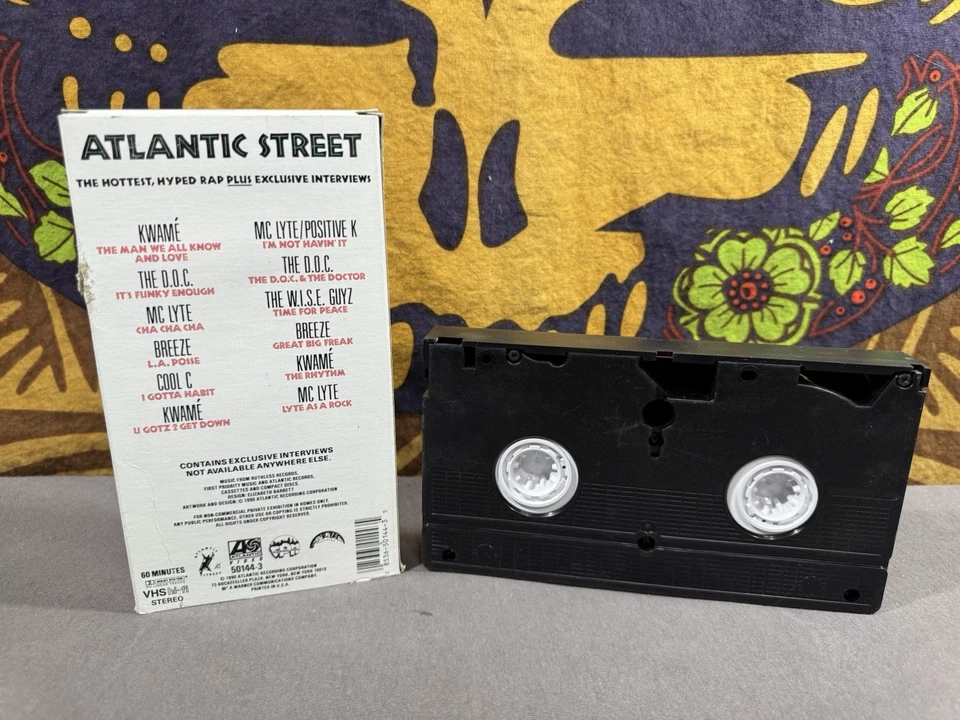 Rap From Atlantic Street - Volume 1 (VHS, 1990) Kwame MC Lyte The D.O.C. Breeze - Image 3 of 4