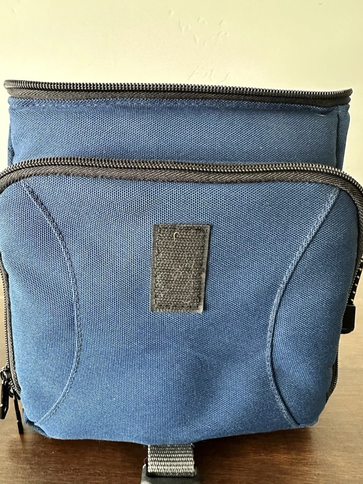 Bolso para cámara Tamrac Explorer 2 estuche para cámara de hombro azul Foto 3 de 4