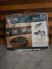 Wallies 25 Wolves Wolf Wallpaper Cut Outs New in Package