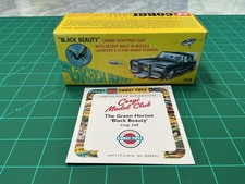 New Corgi Toys Green Hornet &lsquo;Black Beauty&rsquo; Car, #268. 2026 Reissue, MIB with COA