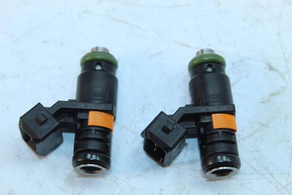 2012 Ducati Monster 1100 EVO ABS CONJUNTO INJETOR DE COMBUSTÍVEL FABRICANTE DE EQUIPAMENTO ORIGINAL 28040231A - Imagem 2 de 4