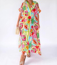 Karlie Gauze Maxi Dress Size L