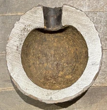 12pdr Shell Half Section