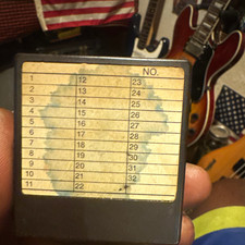 Yamaha DX7s DX DataRAM Data Cartridge Memory ...