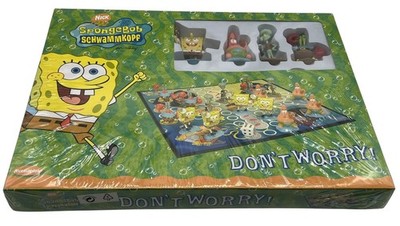 Spongebob Schwammkopf Don t Worry Brettspiel 2004 Rarität Nickelodeon NEU SEALED