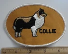 Vintage COLLIE Dog Show Breed Embroidered Patch New Old Stock