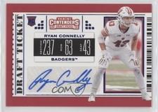 2019 Contenders Draft Picks College Ticket Red Foil Ryan Connelly #200 Auto 6o3