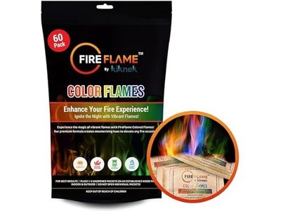Fireflame Color Changing Packets 60Pk