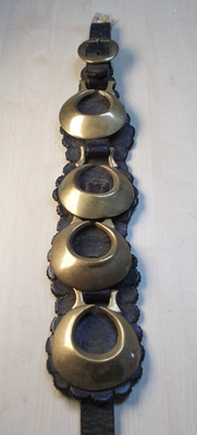 Halbmond Mond Pferd Messing Martingale Geschirr Gurt (VERSANDKOSTENFREI UK)