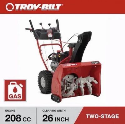 #ad #ad Troy Bilt Storm 2600 31AS6KM3B23 26in 208cc Self Propelled 2 Stage $1099.00