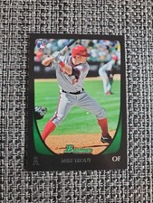 2011 Bowman Draft Picks & Prospects Mike Trout RC Rookie #101 Angels