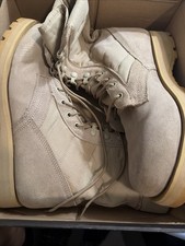 Stivali tattici Rothco militari marrone/sabbia 8W usati