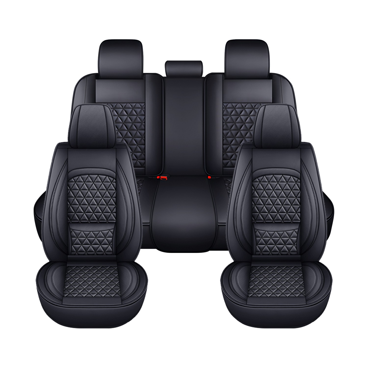 For Kia Sorento 2007-2026 Car PU Leather Waterproof Seat Covers (5 Seats)