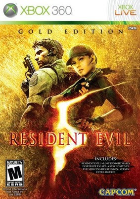 Resident Evil 5 - Gold Edition - Xbox 360 Game