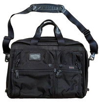 TUMI ALPHA SERIES T-PASS 26145DH EXPANDABLE LAPTOP BRIEFCASE BALLISTIC NYLON