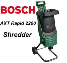 Bosch AXT Rapid 2200 Electric Garden Shredder Wood Shredder 2200w