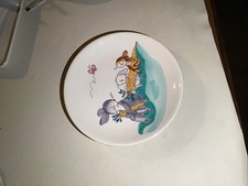 Whittard of Chelsea Dessert Side Plate.Easter Bunny Rabbits 20cm. Pre-owned,VGC