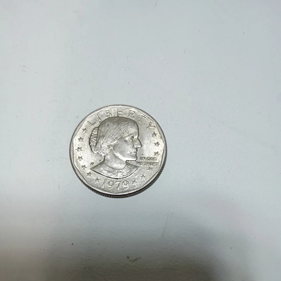 Dólar P Susan B Anthony 1979 con error de acuñación muy raro Foto 4 de 4