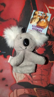 Vintage Aurora Mini Finger Puppet Plush Koala Bear New With Tags