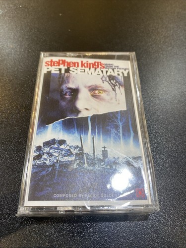 NEW Stephen King's Pet Sematary OST BLACK cassette Limited Terror Vision Rare