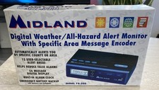 Midland 74-200 NOAA Digital All Weather Radio Hazard Alert Monitor Receiver New