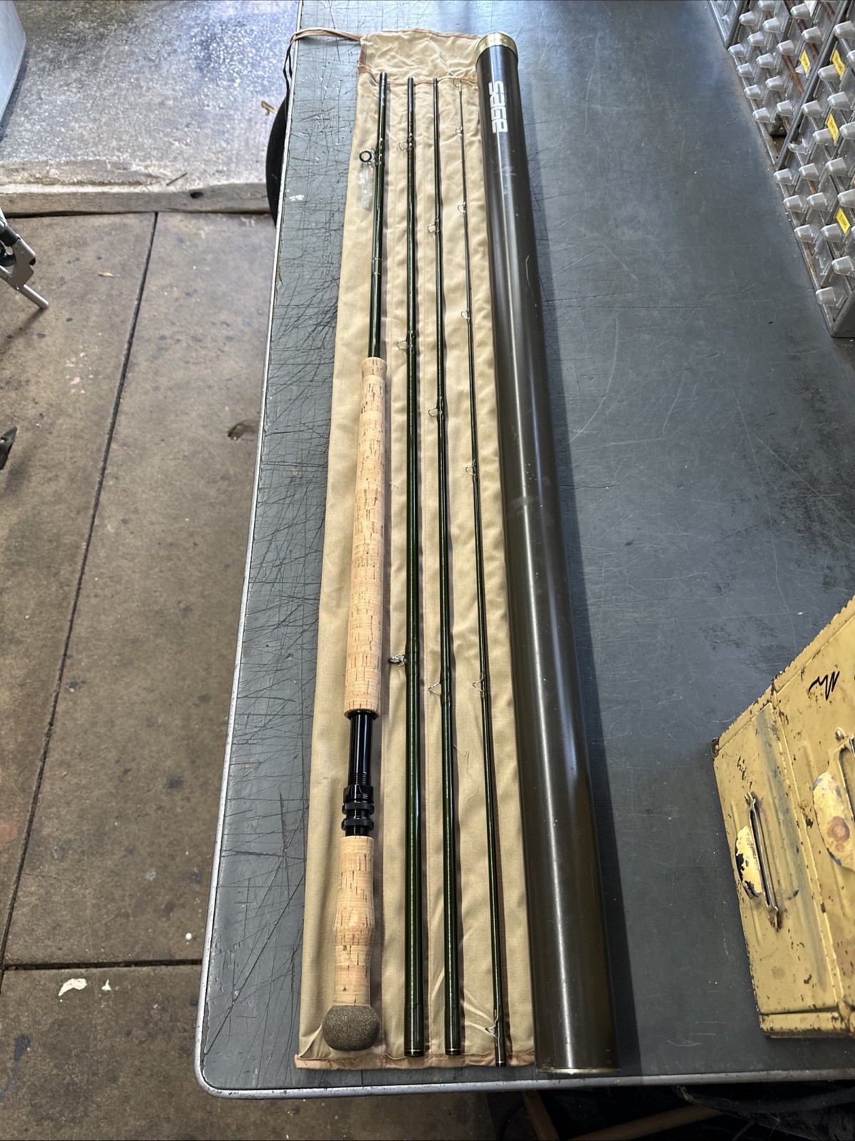 SAGE Z-AXIS GENERATION 5 10150-4 4 PIECE 15’ #10 D/H SALMON FLY FISHING ROD ETC