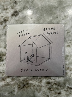 Justin Bieber & Ariana Grande ''Stuck With U''  2020 CD Brand New Sealed FREE S&H